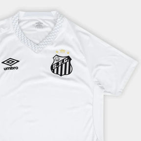 Camisa Santos I 25/26 s/n Torcedor Umbro Masculina - Branco+Cinza