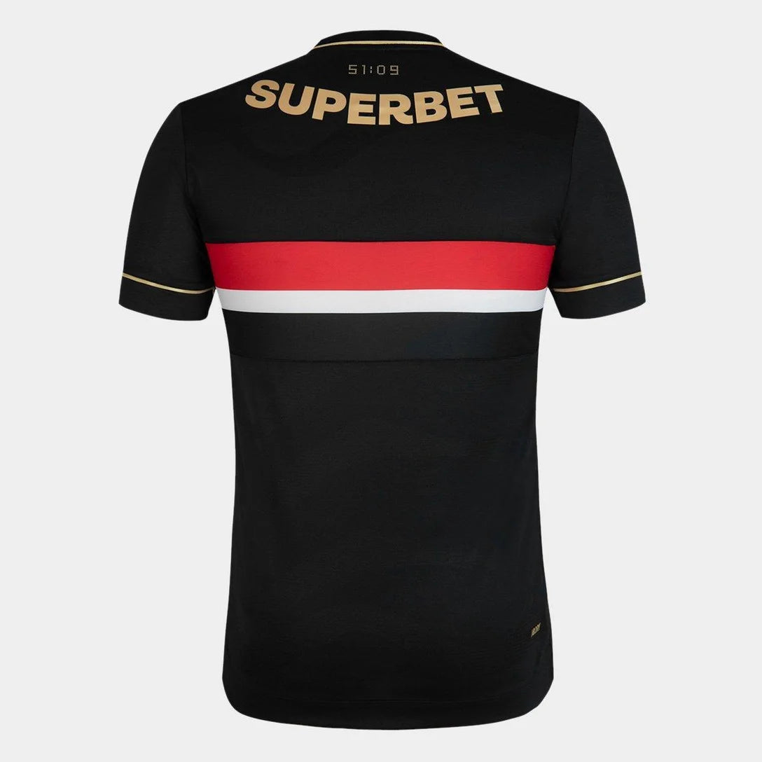 Camisa São Paulo Preta 25/26 III - Versão Torcedor