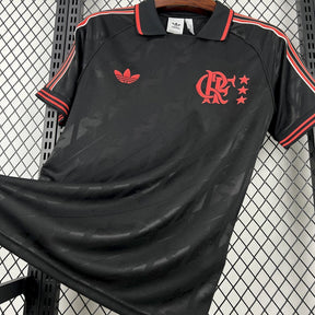 CAMISA FLAMENGO LIFESTYLE BLACK 25/26 - TORCEDOR