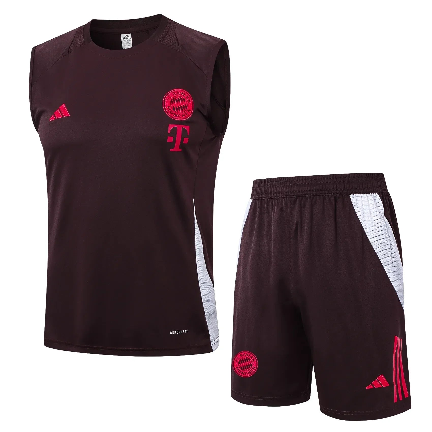 Conjunto Bayern de Munique Treino Regata 25/26 - Vinho