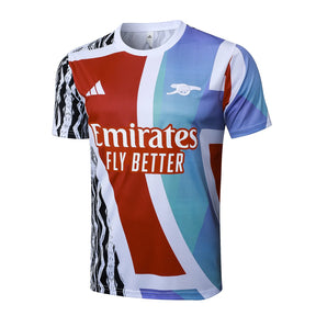 Conjunto Arsenal Treino 25/26 - Vermelho e Azul
