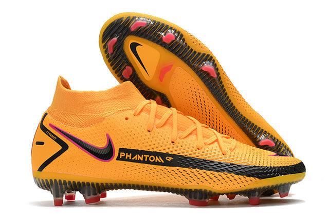 Chuteira Campo Nike Phantom GT Elite Dynamic Fit FG Orange - Cano Alto